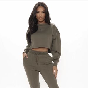 Fashion Nova Jogger Set